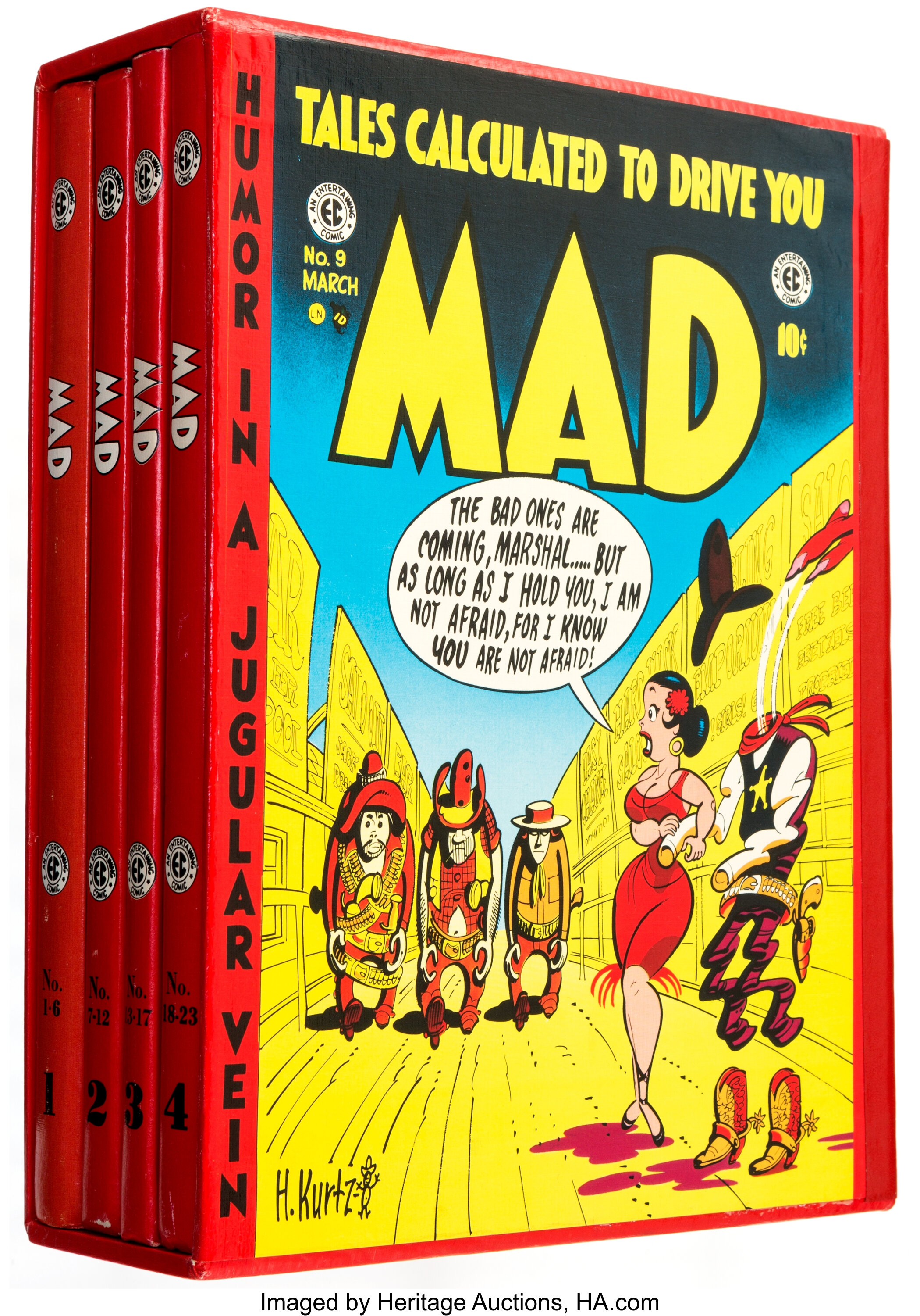 The Complete EC Library: Mad Volumes 1-4 (Russ Cochran, 1992).... | Lot ...