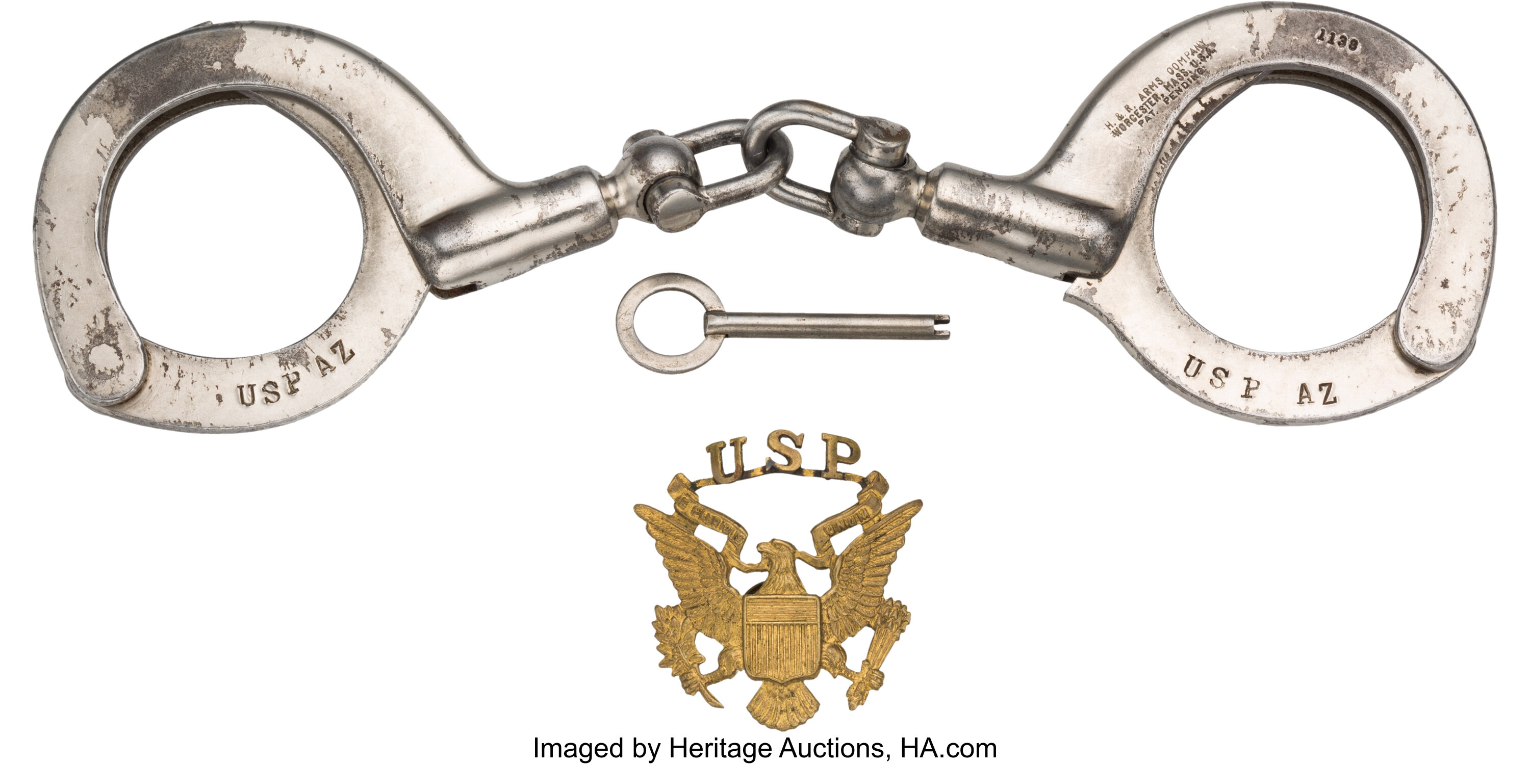 Polish Silver Color Handcuffs Keyring – Alcatraz Gift Shop