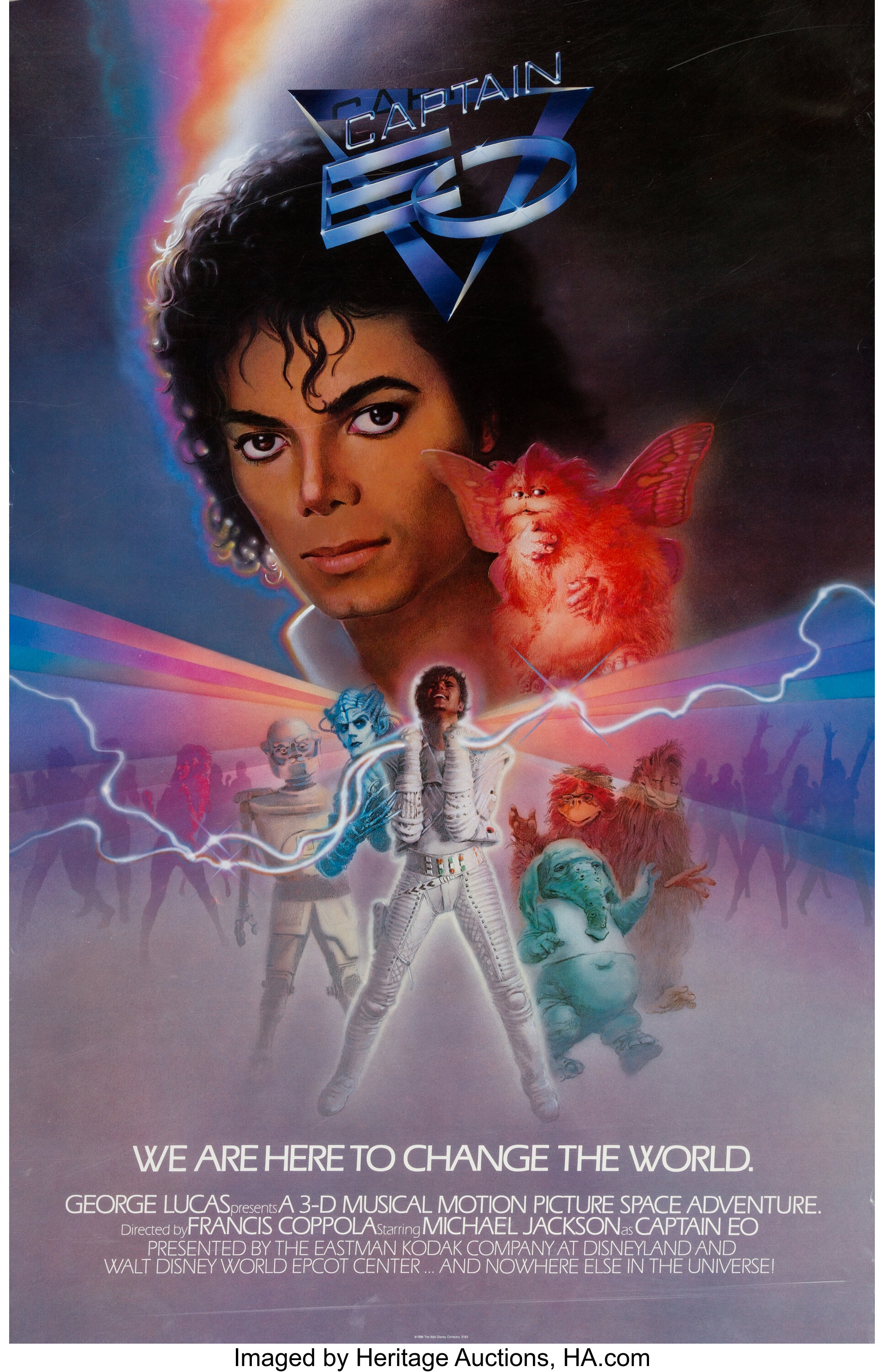 captain eo at disneyland