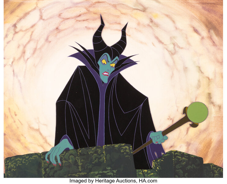 Sleeping Beauty Maleficent Color Model Cel (Walt Disney, c. 1959/, Lot  #99692