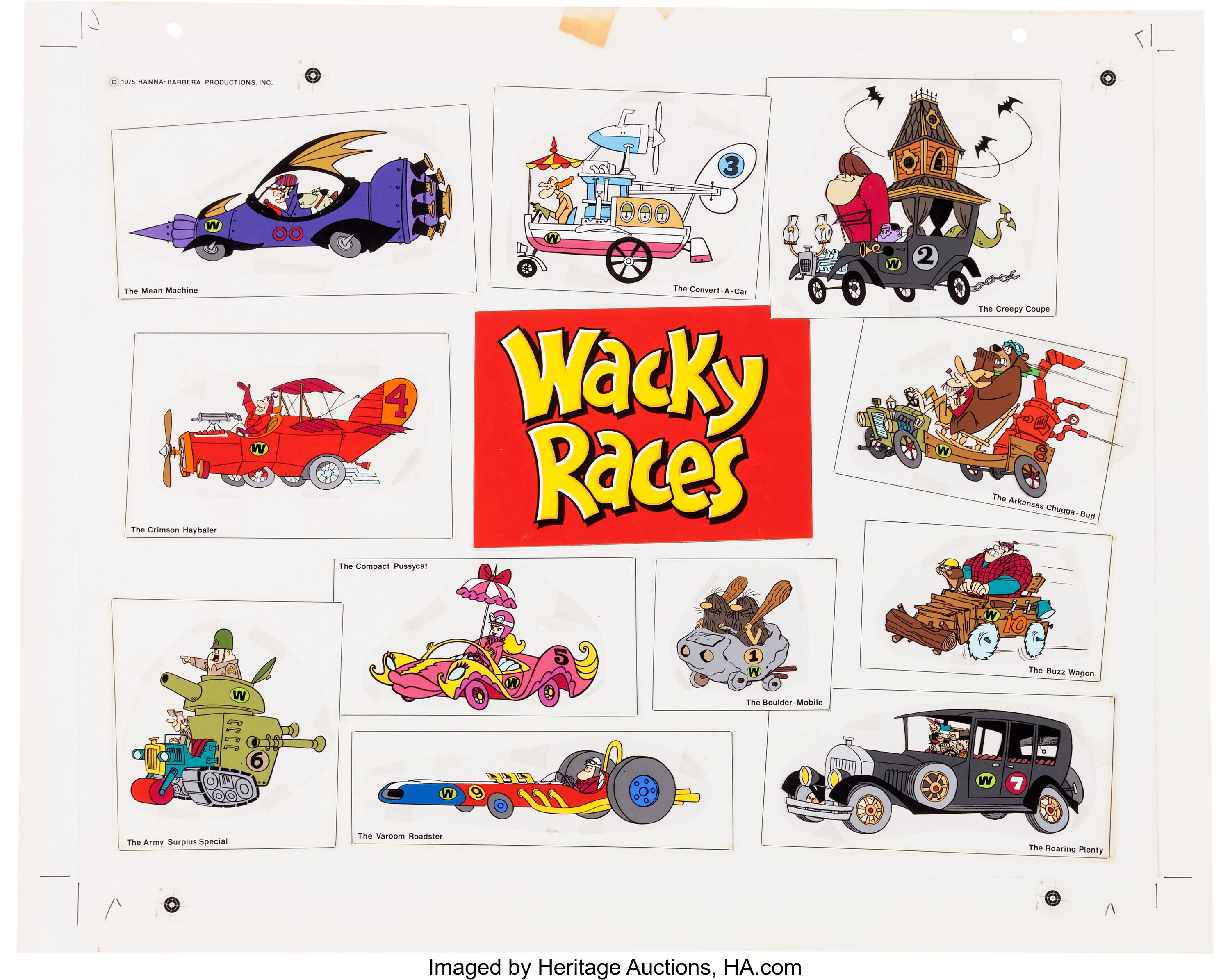 hanna barbera wacky races