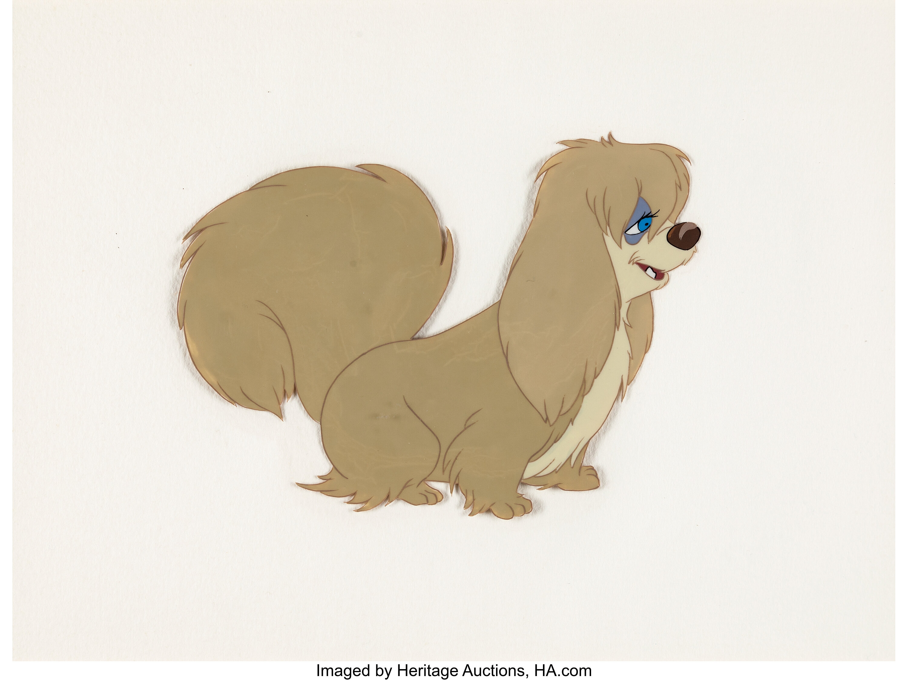 what kind of dog is peg from lady and the tramp