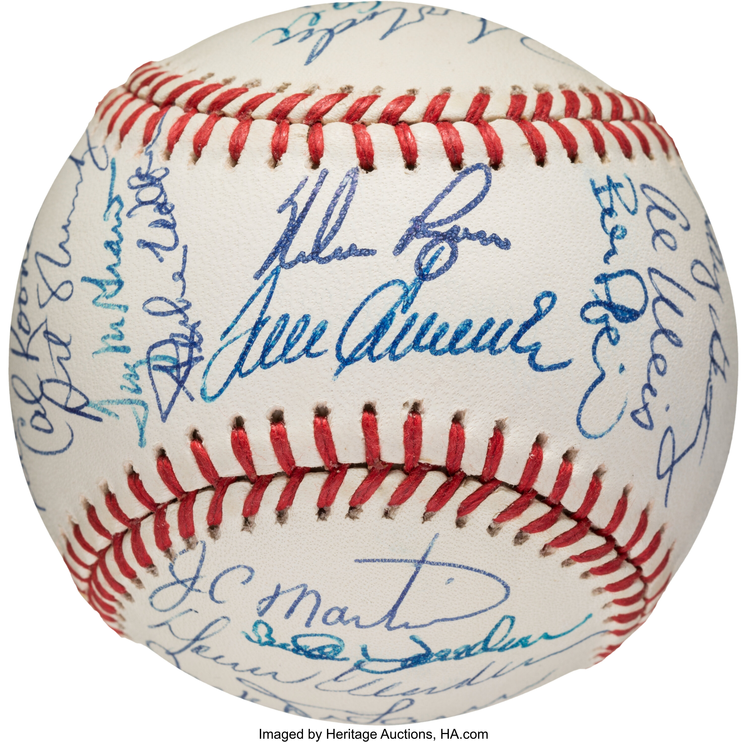 1969 New York Mets Autographed Baseball