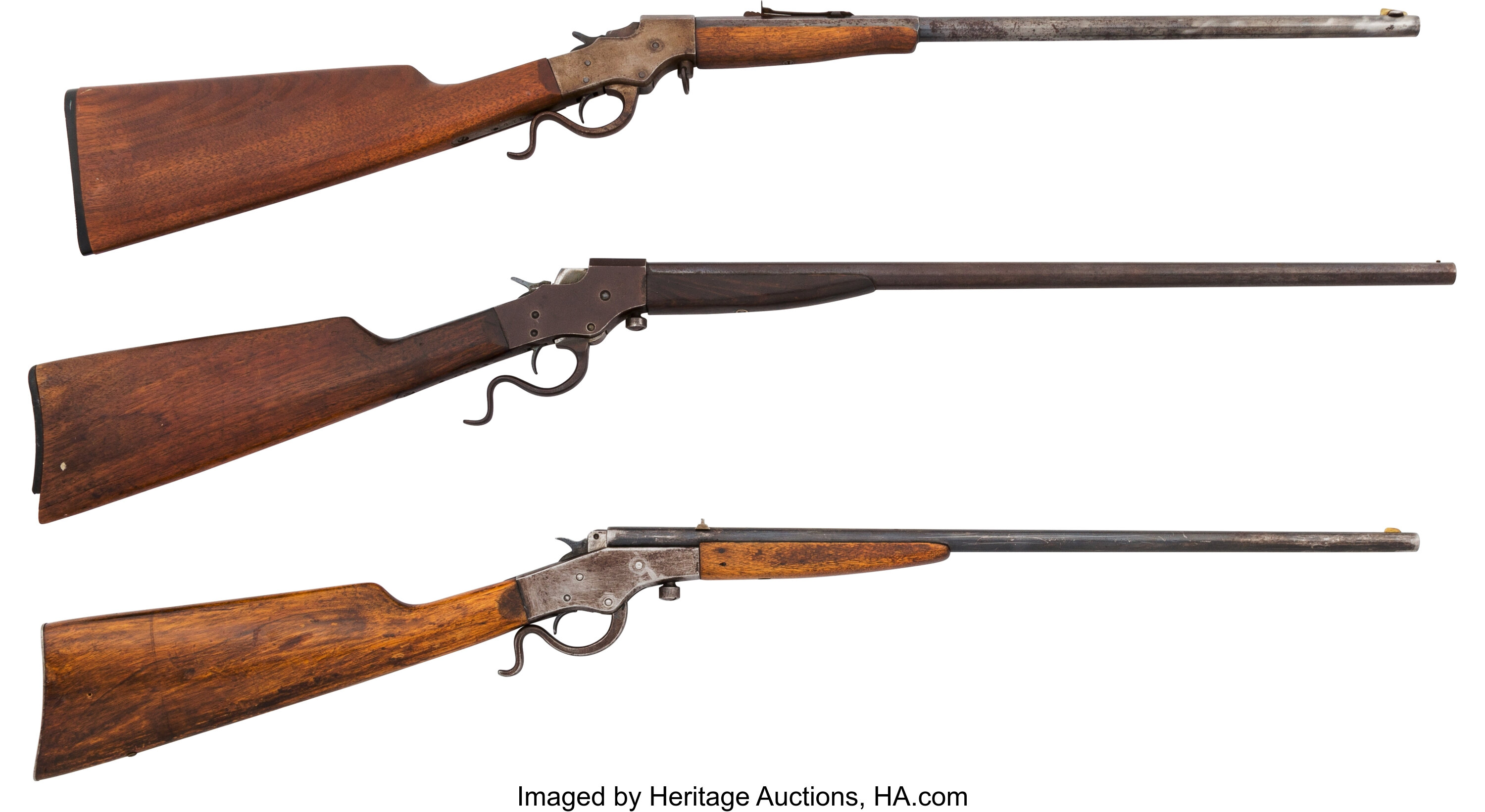 Lot of Three J. Stevens Single Shot Rifles. (Total: 3