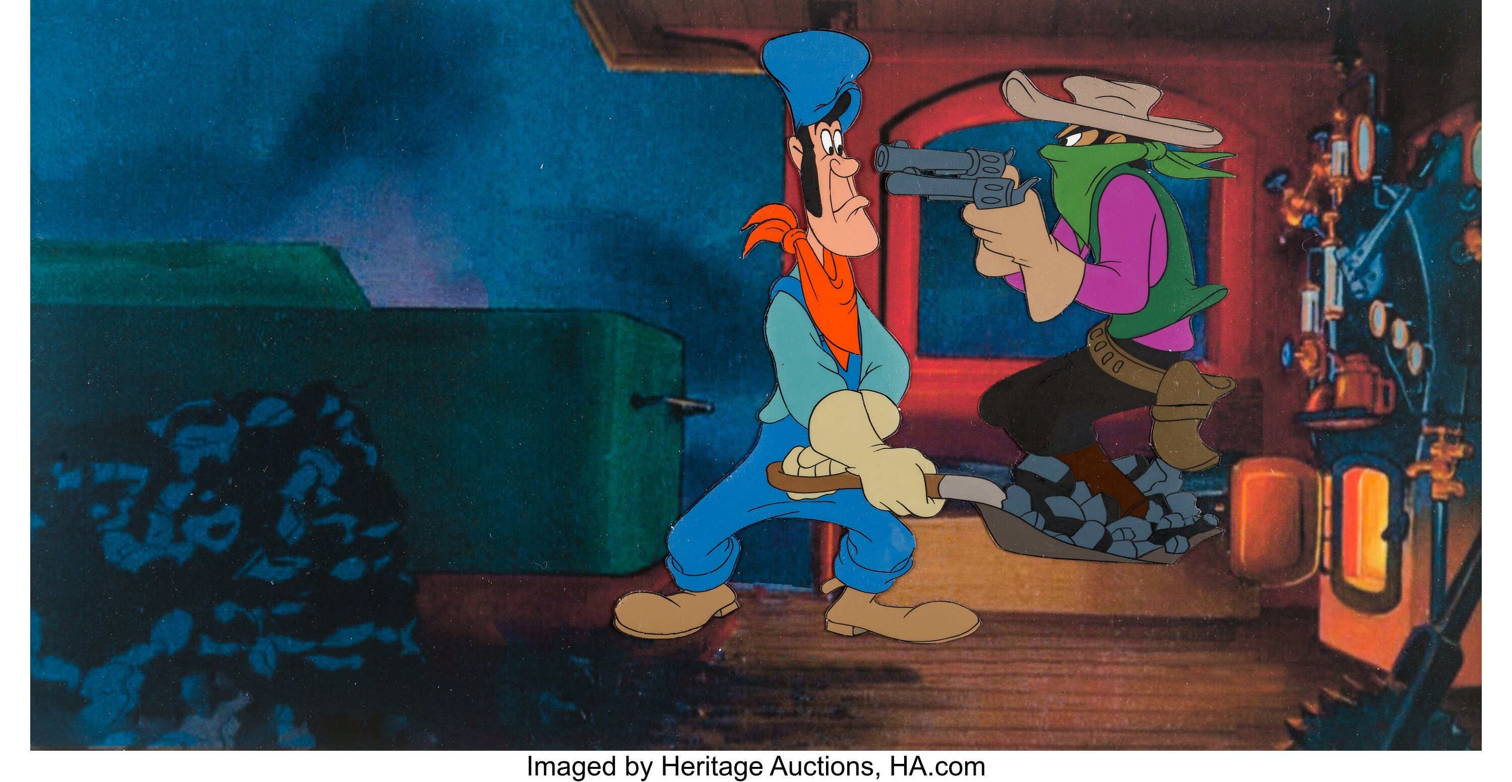 The Brave Engineer Casey Jones Production Cel Walt Disney 1950 Lot 95255 Heritage Auctions 