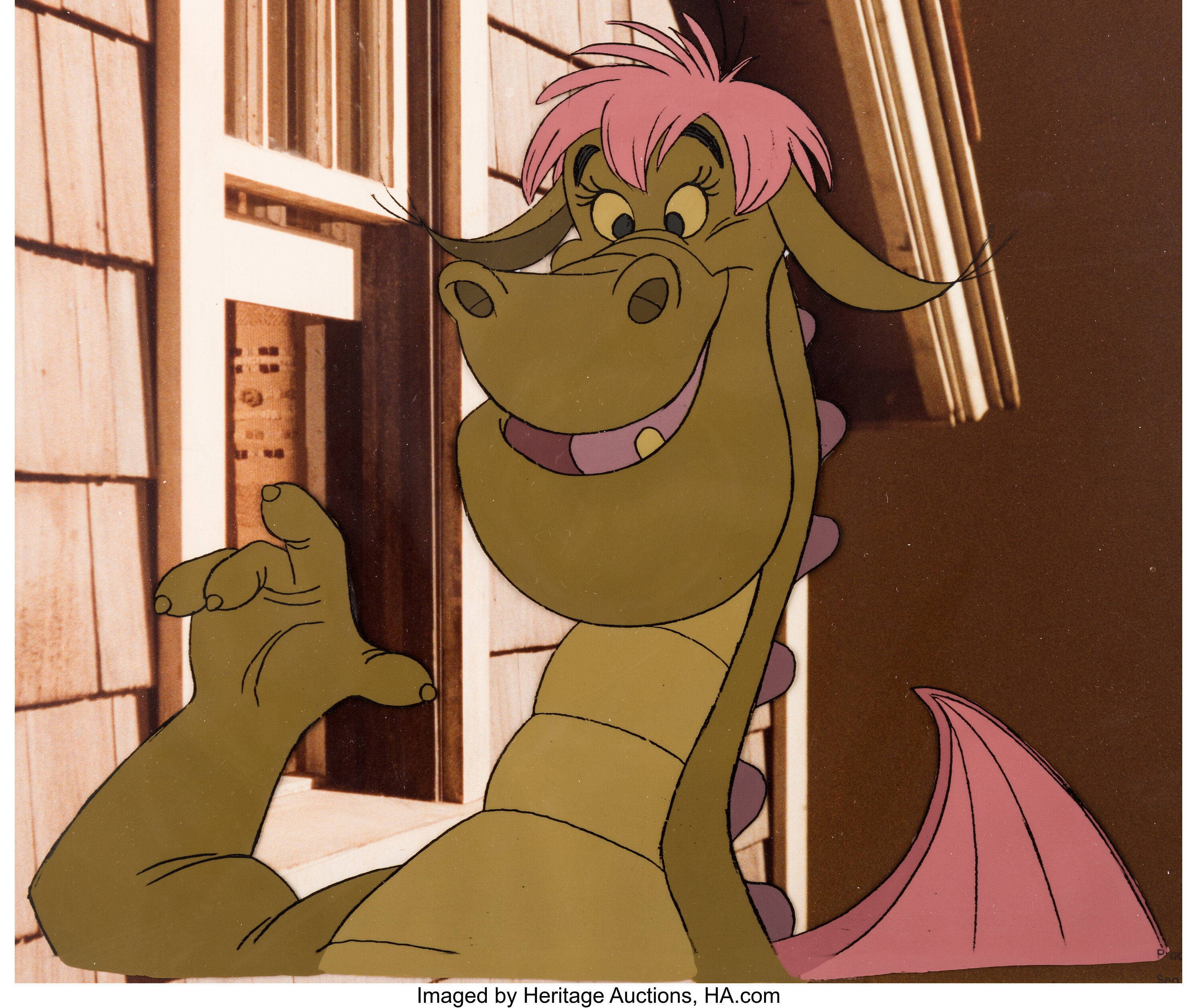 Pete's Dragon Elliott Color Model Cel (Walt Disney, 1977