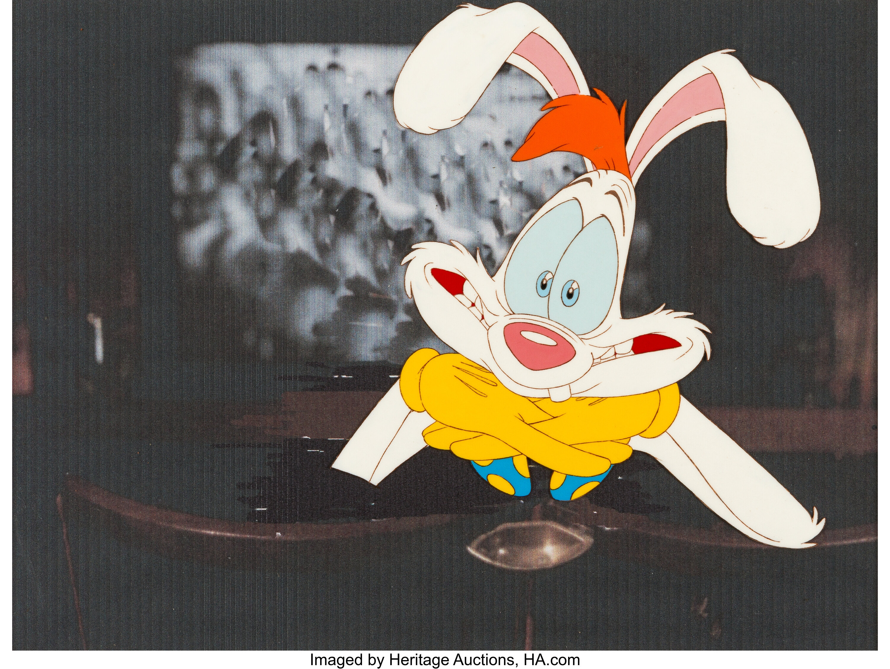 Who Framed Roger Rabbit Production Cel Walt Lot 95207 Heritage