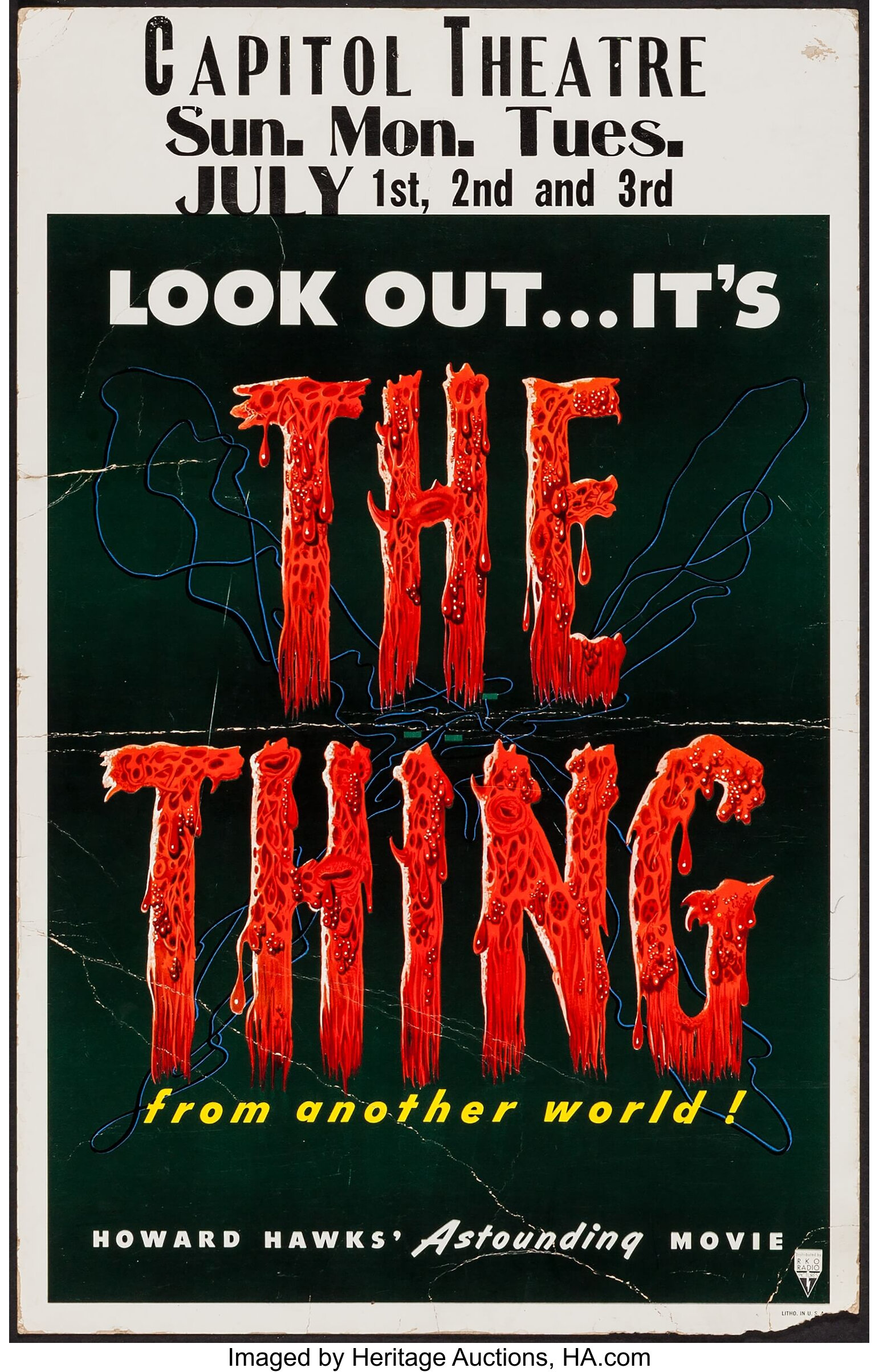 the thing from another world poster