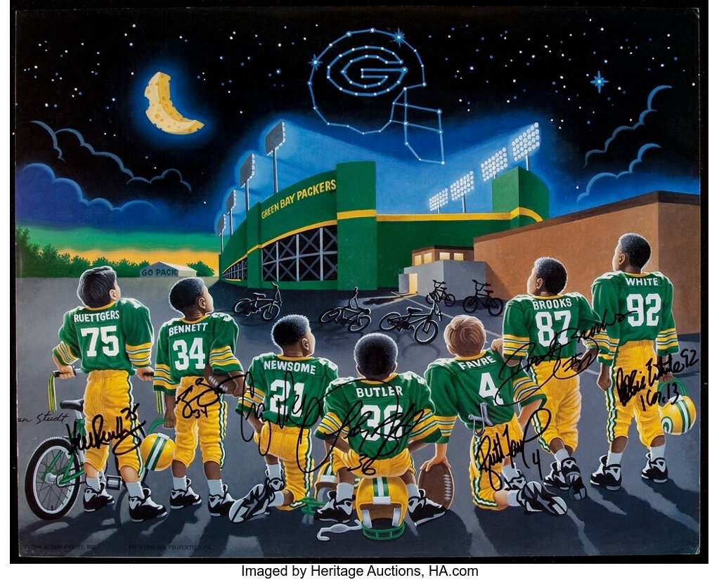 Packers slash football Youth/Toddler – BSY Designs