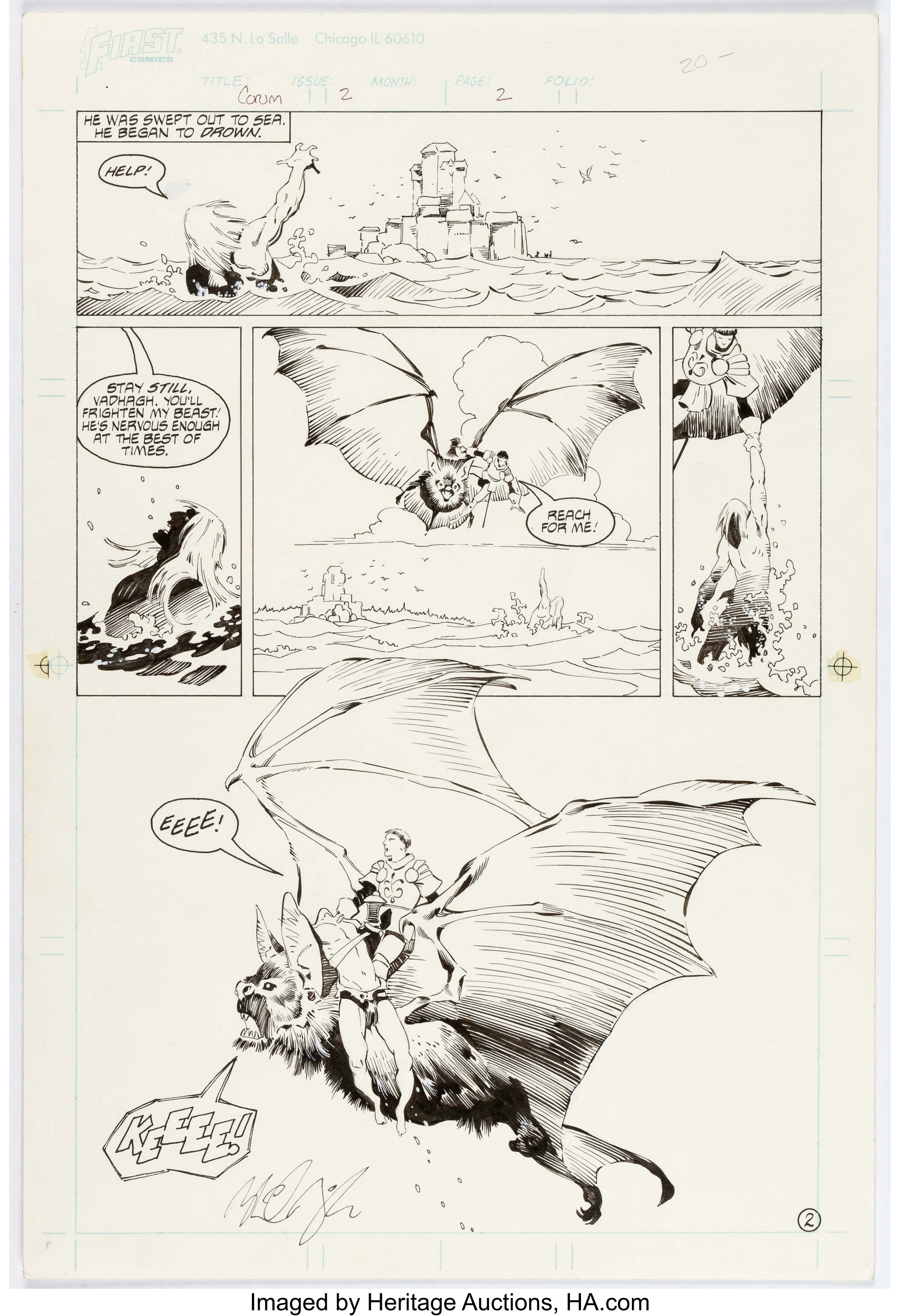 Mike Mignola and Kelley Jones The Chronicles of Corum 2 Page 2