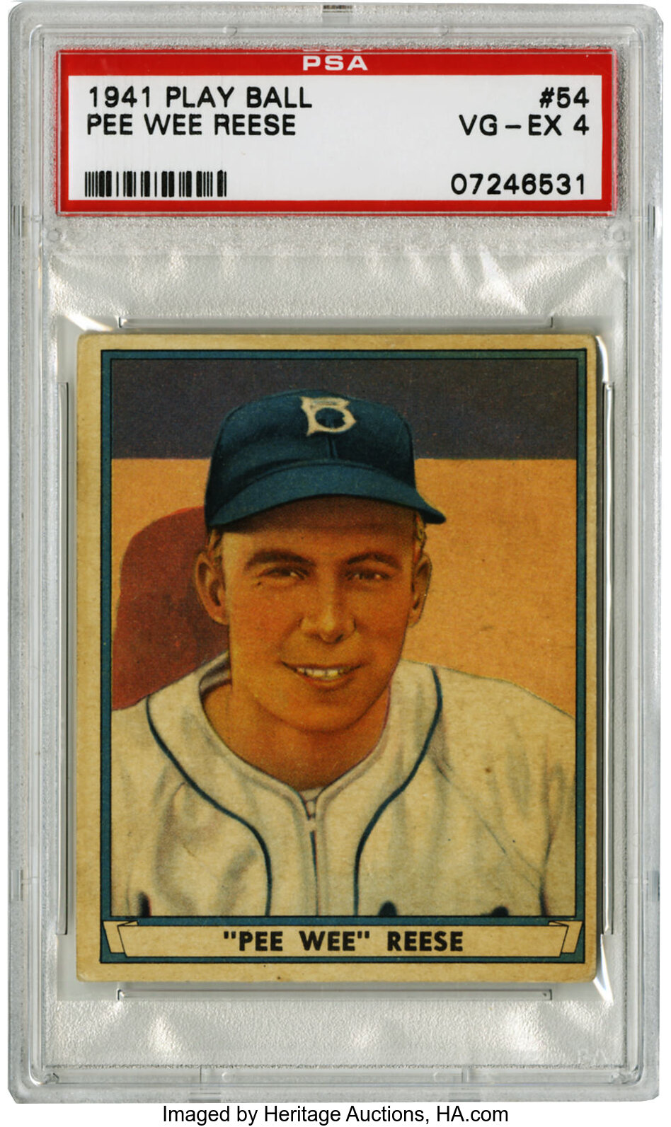 June 1, 1940: Pee Wee Reese gets beaned by Cubs, leading to
