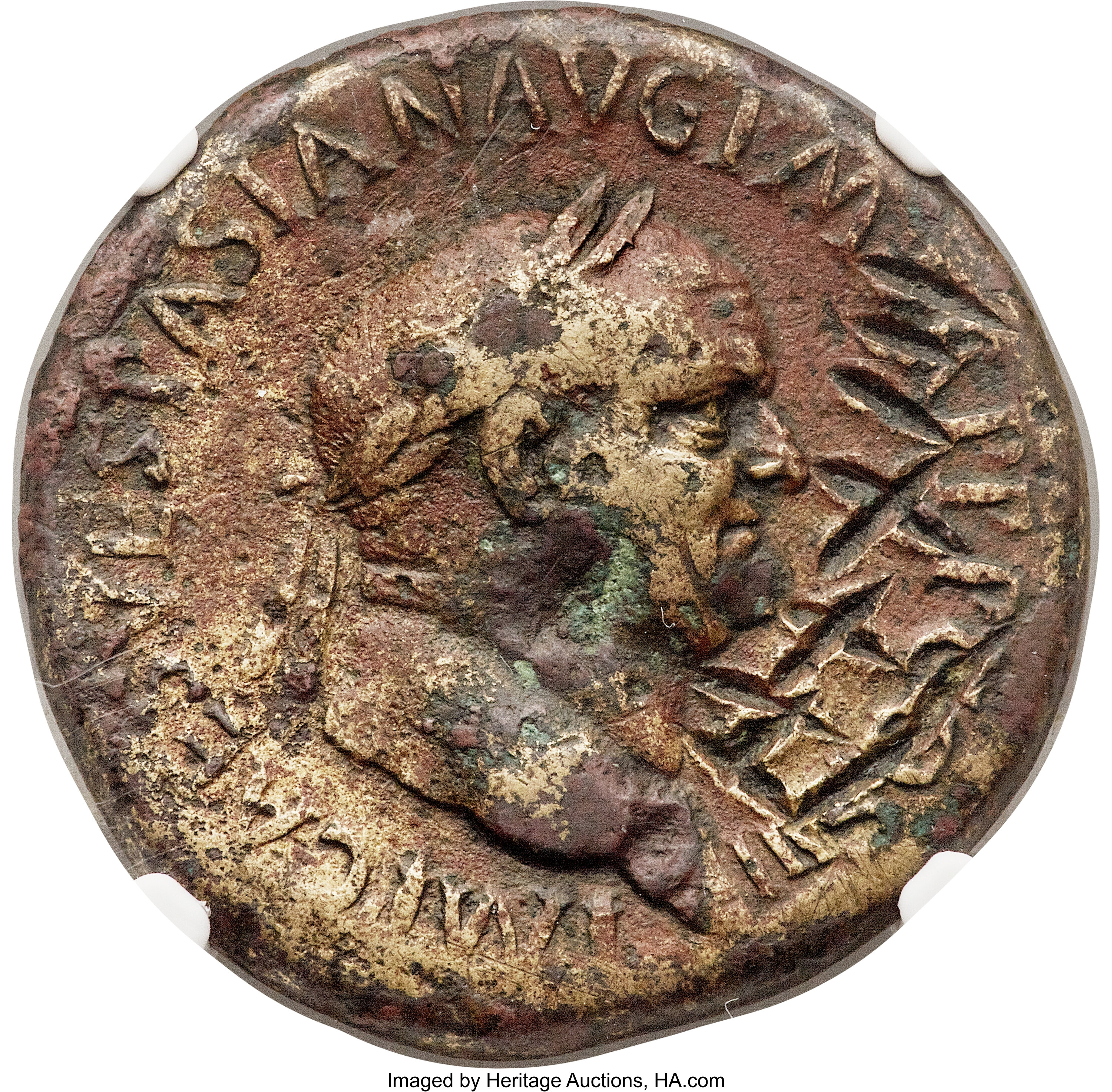 Ancients Ostrogothic Kingdom Ca Ad 4 551 Ae Countermarked Lot Heritage Auctions