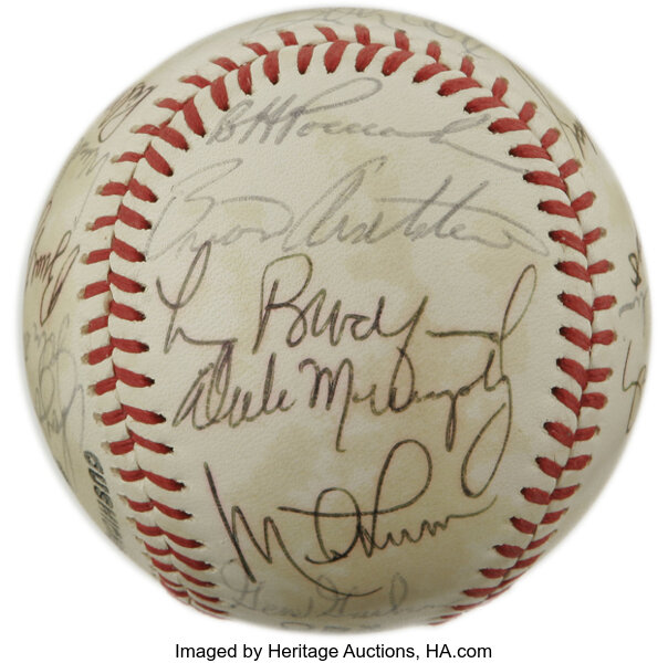 Bob Horner - Autographed Signed Baseball