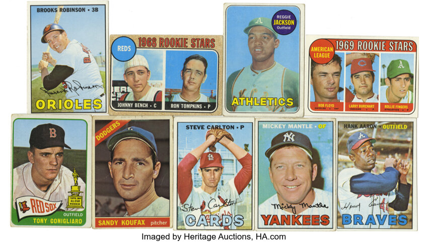 2 CARD FERGIE JENKINS BASEBALL CARD LOT 664