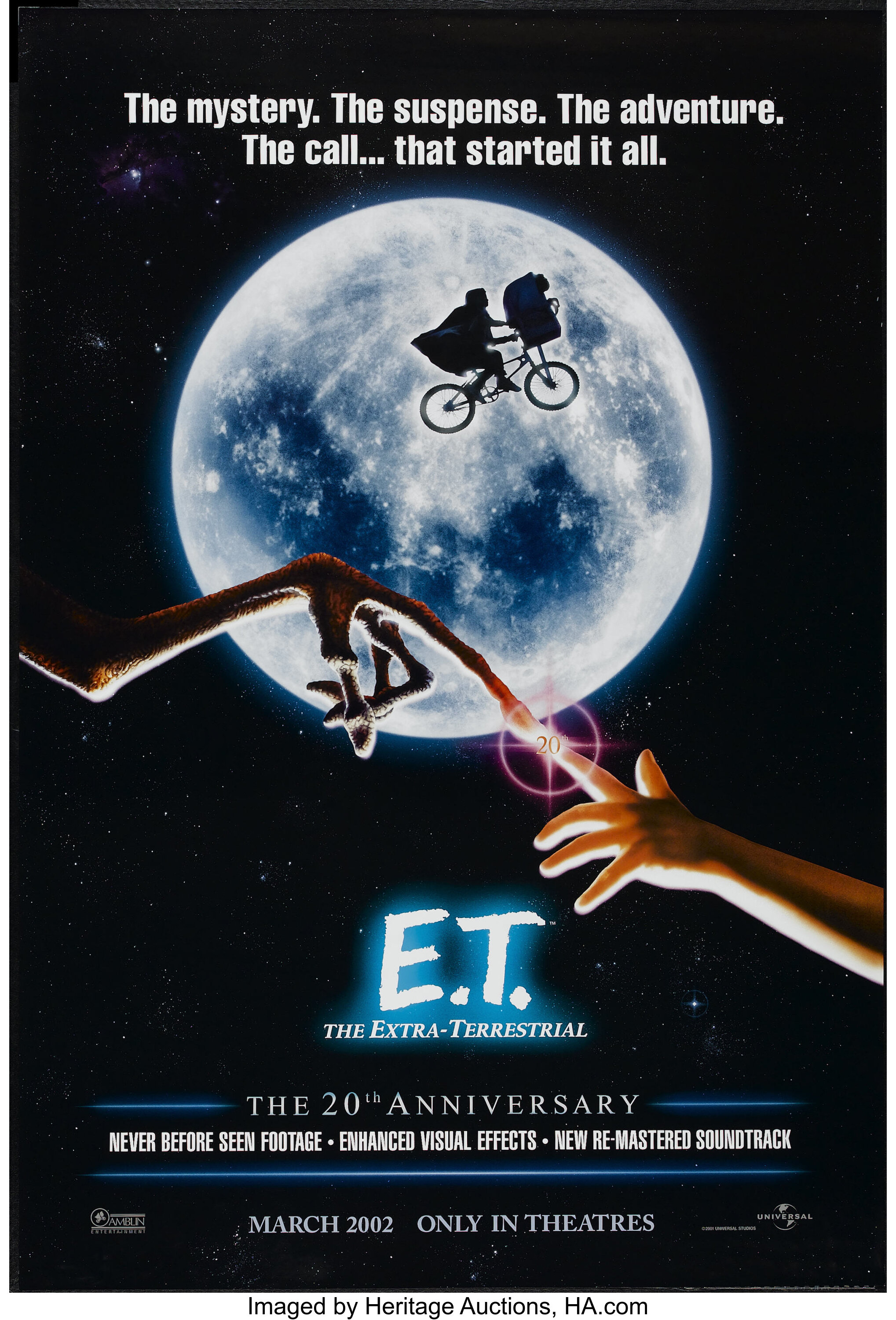 E.T. The Extra-Terrestrial 20th Anniversary (Universal, R-2002