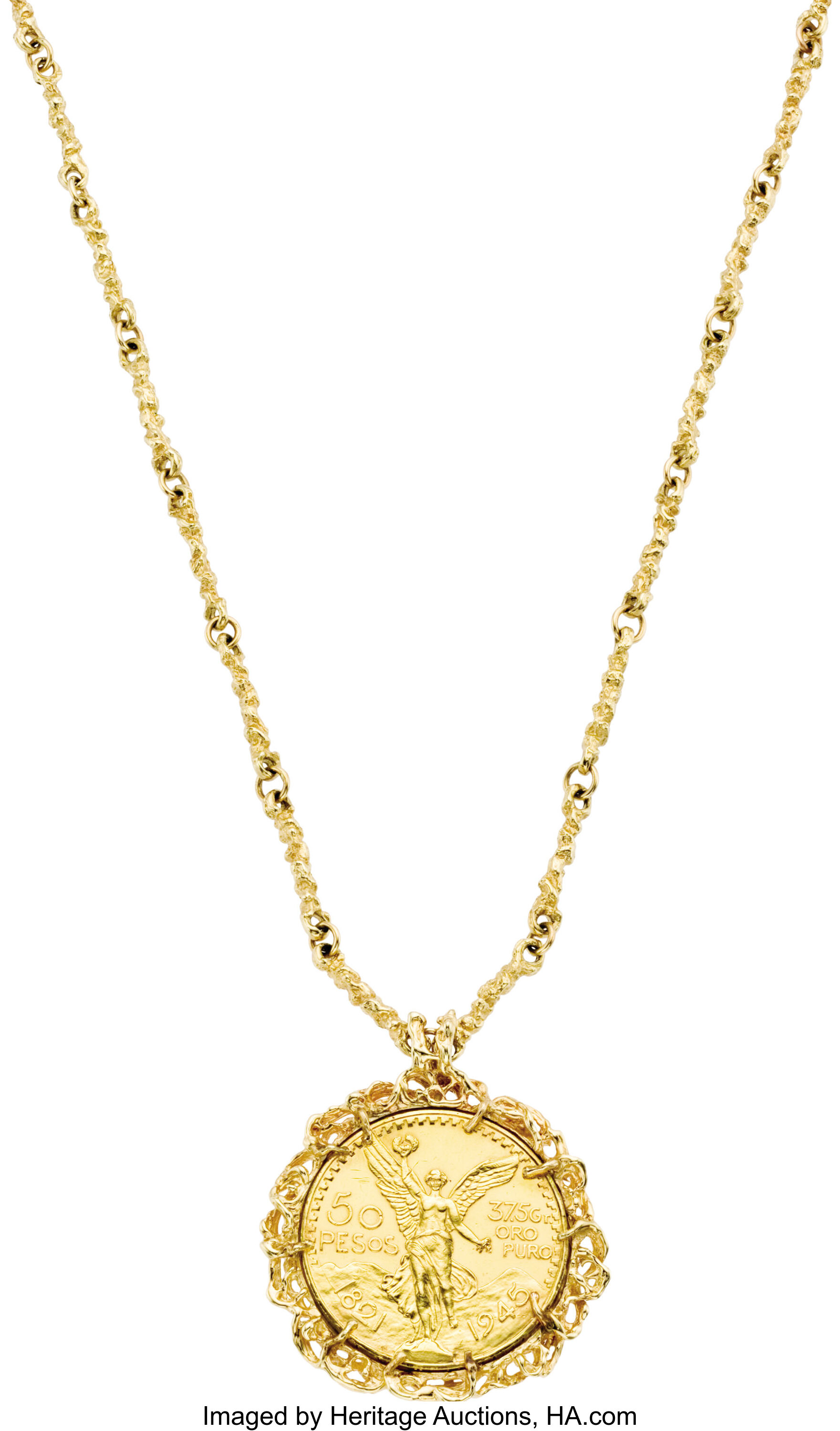 Mexican on sale gold necklace