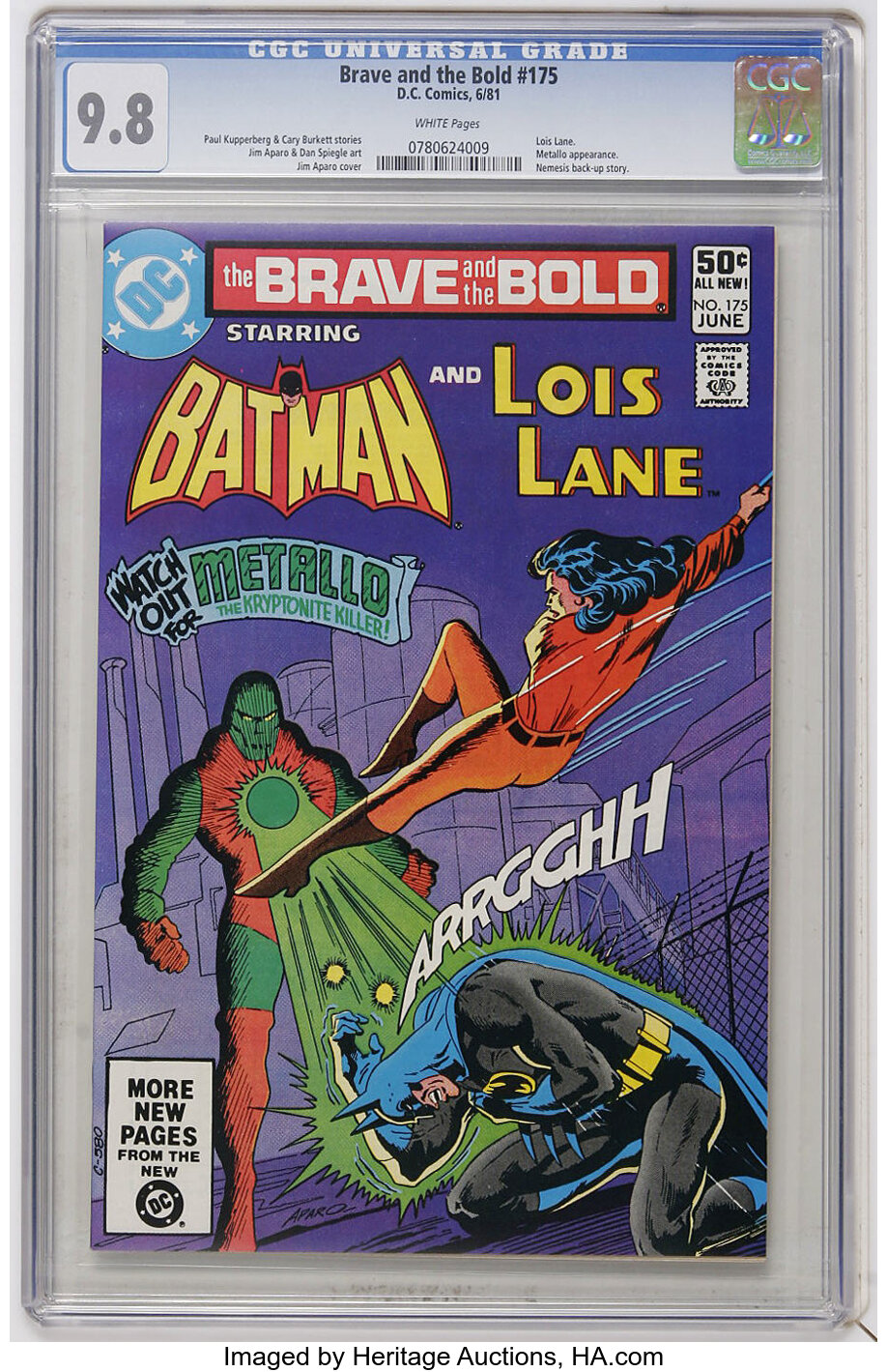 The Brave and the Bold #175 Batman and Lois Lane (DC, 1981) CGC | Lot  #17086 | Heritage Auctions