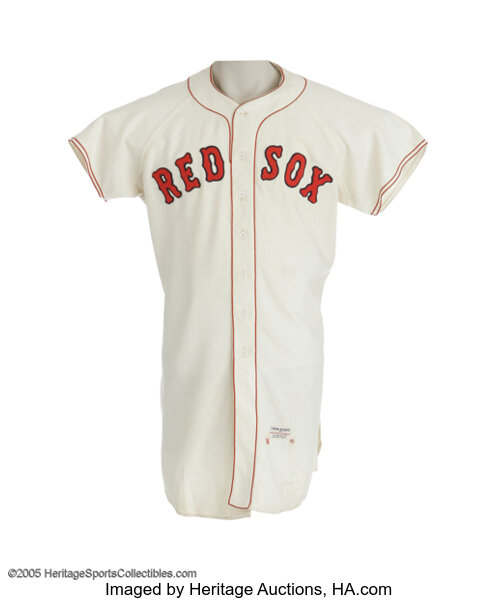 1960 Ted Williams Game Worn Jersey. Like a classic Hollywood film