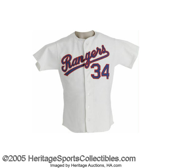 Nolan Ryan Game Used 1992 Texas Rangers Uniform Jersey & Pants