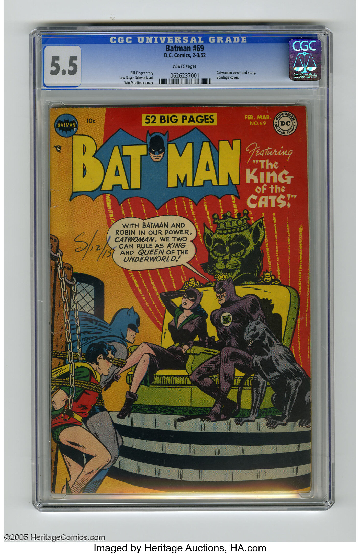 Batman Giant Coloring Book #3276 1989-Joker-Riddler-Cat Woman-FN