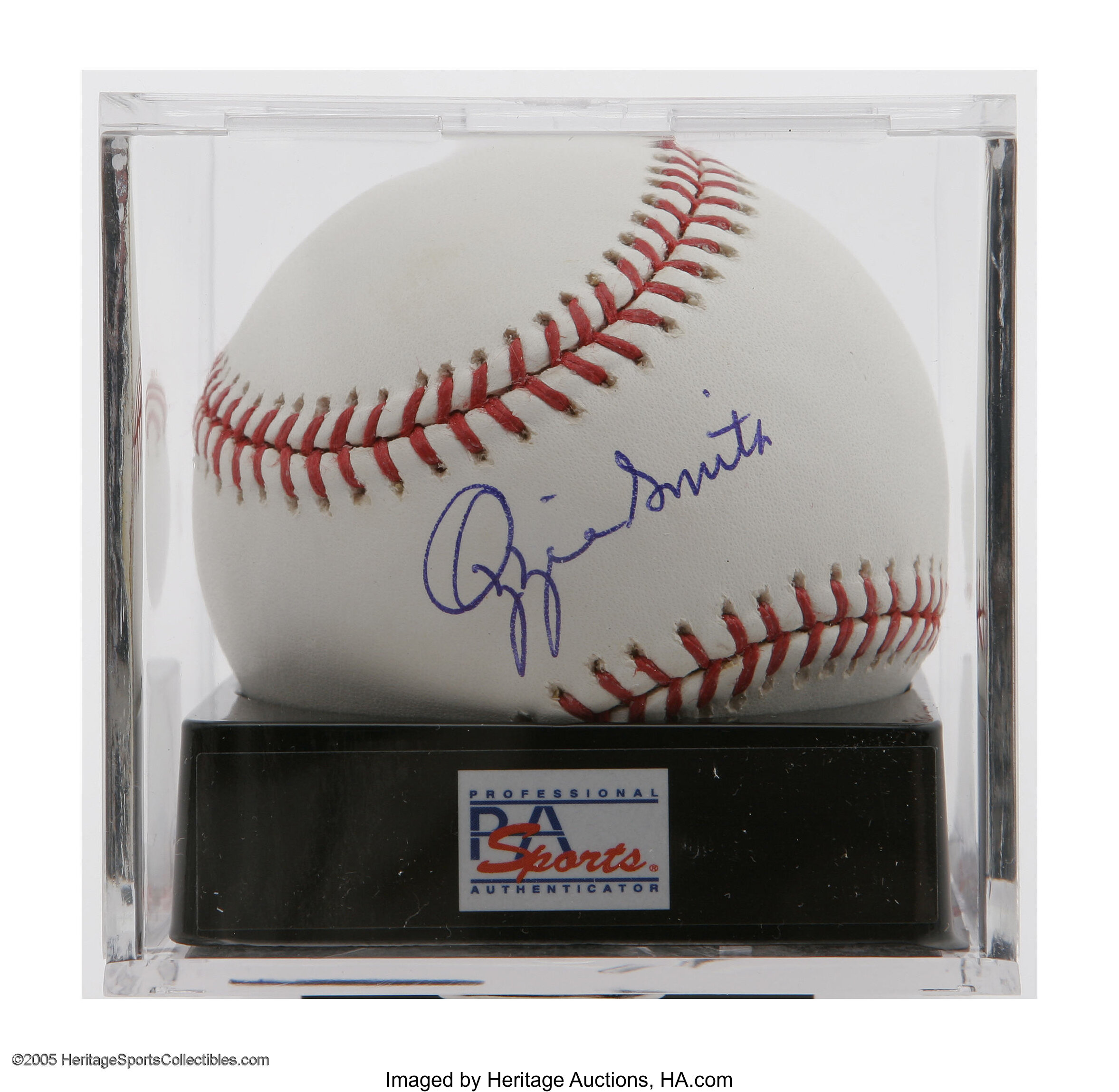 Ozzie Smith Autographed Sports Memorabilia Baseball Collectibles