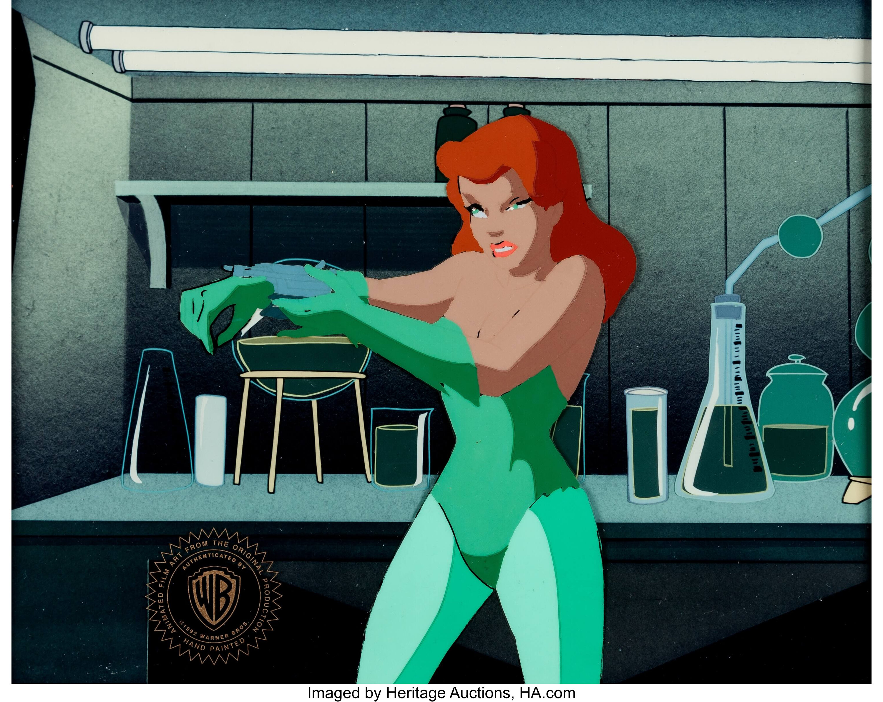 Batman: the Animated Series Poison Ivy Production Cel (Warner | Lot #12184  | Heritage Auctions