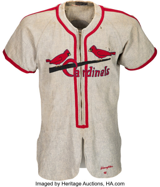 St. Louis Cardinals #9 Enos Slaughter 1946 Cream Throwback Jersey on  sale,for Cheap,wholesale from China