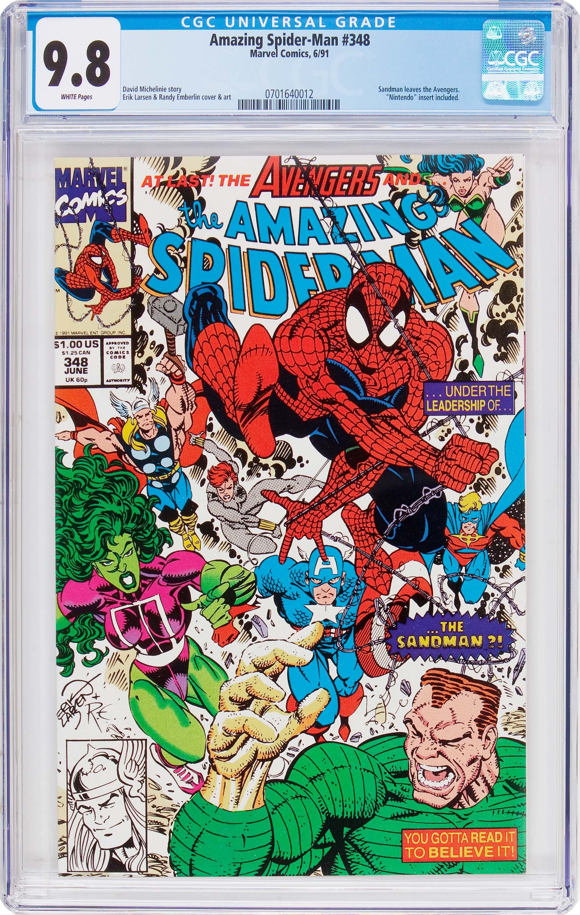 How Much Is The Amazing Spider-Man #348 Worth? Browse Comic Prices |  Heritage Auctions