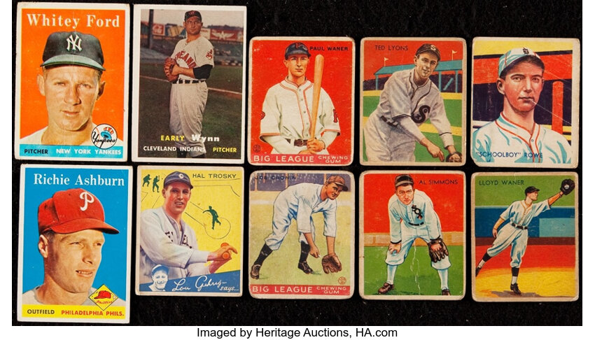 Lot Detail - 1950s-1990s Baseball Card Signed Collection (40)