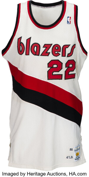 HolySport Vintage Portland Trail Blazers Clyde Drexler Champion Basketball Jersey