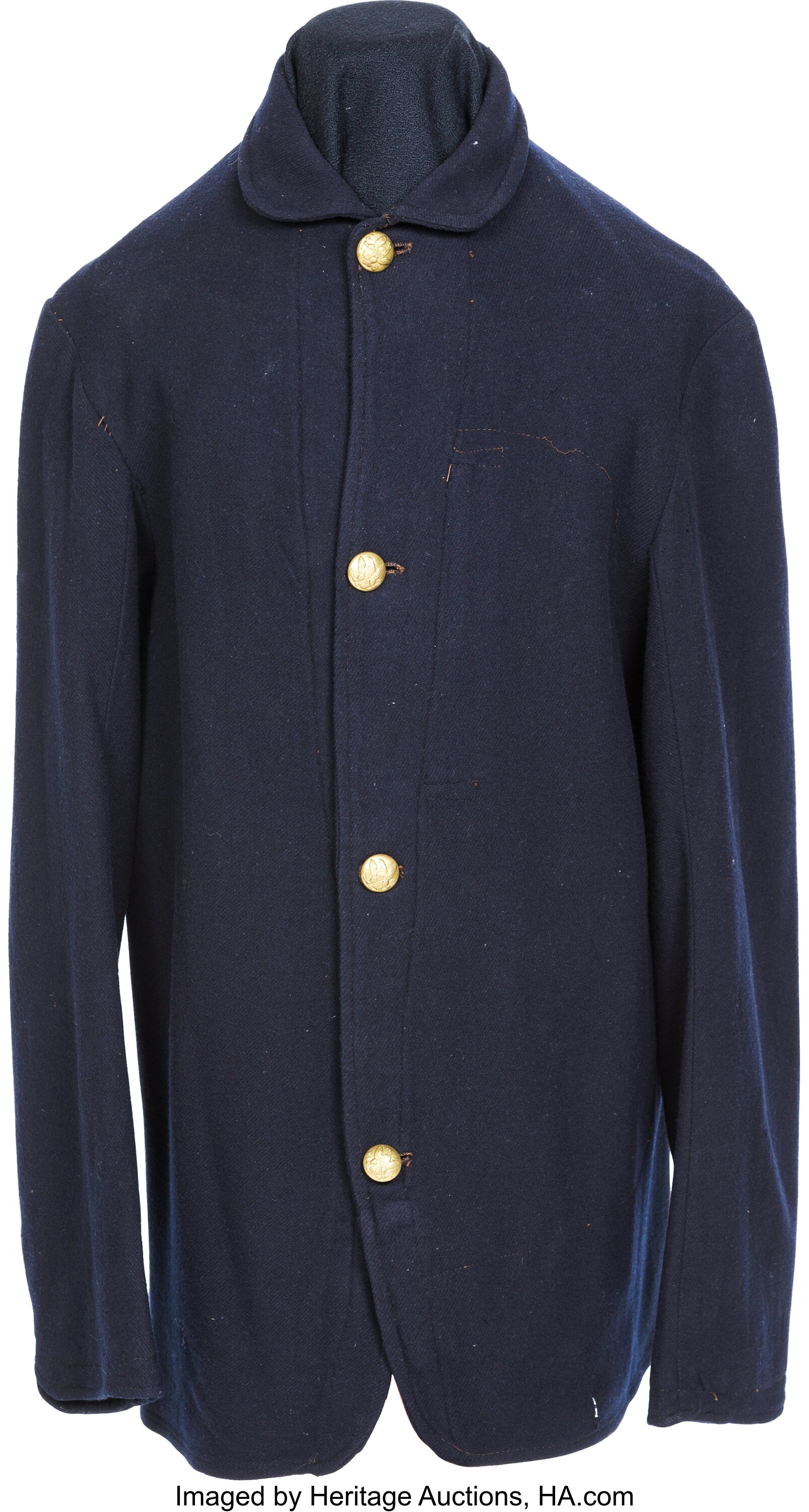 Civil War Enlisted Man's Sack Coat or Four-Button Fatigue | Lot #49221 ...