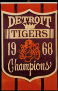 1968 Detroit Tigers World Series Banner
