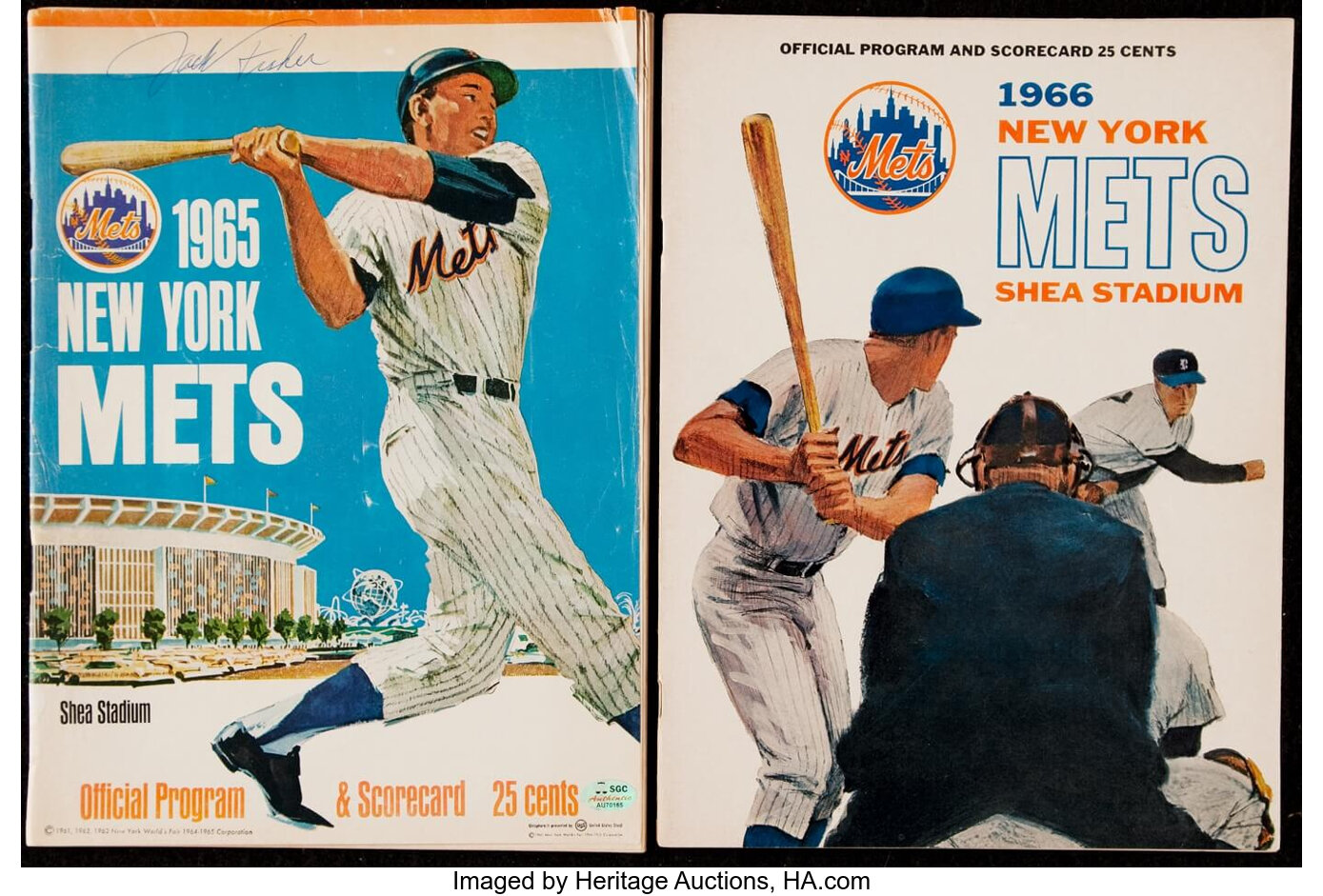 1966 New York Mets Baseball Schedule