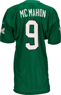 1992 Jim McMahon Game Worn Philadelphia Eagles Jersey - Photo