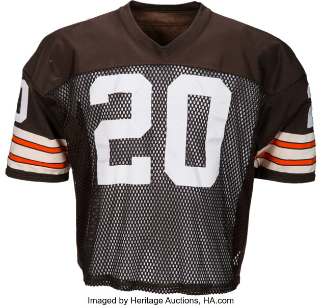1985-86 Don Rogers Game Worn Cleveland Browns Jersey. Football, Lot  #80534