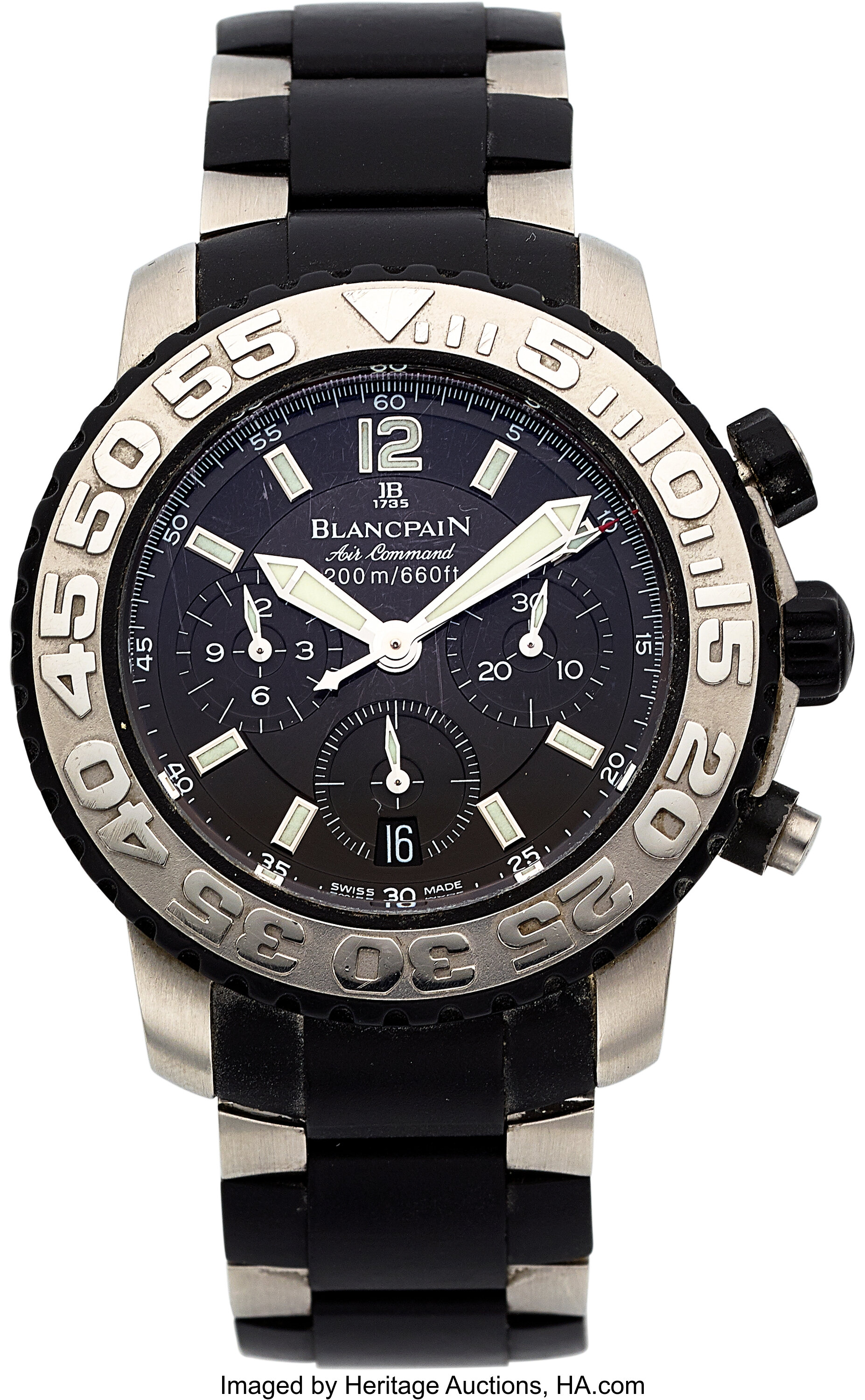 Blancpain Gentleman s Stainless Steel Air Command Concept 2000 Fly