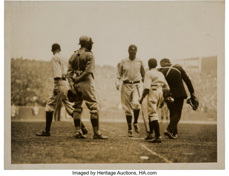 1923 Babe Ruth Hits First Home Run At Yankee Stadium