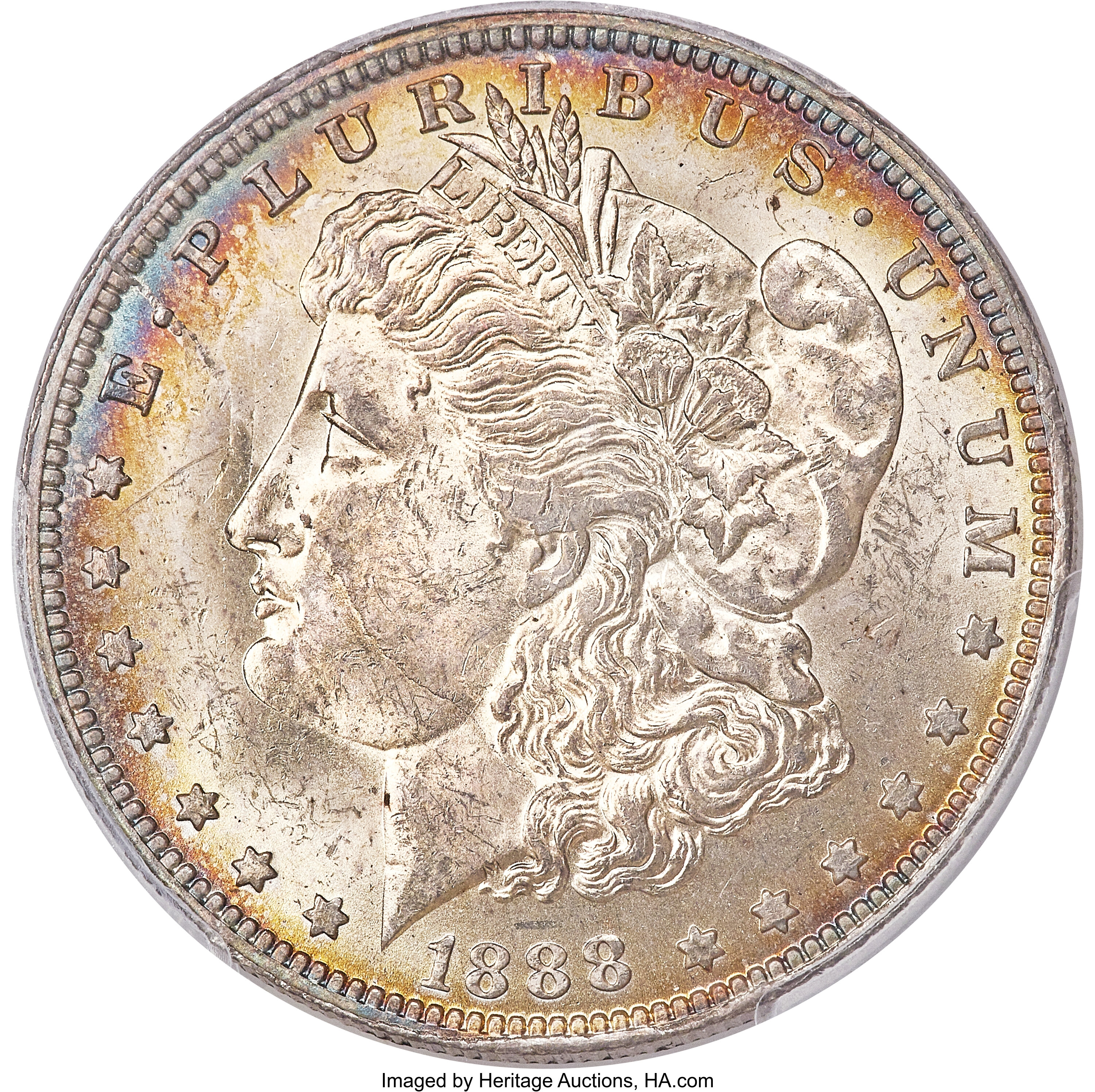 1888 silver dollar value mint