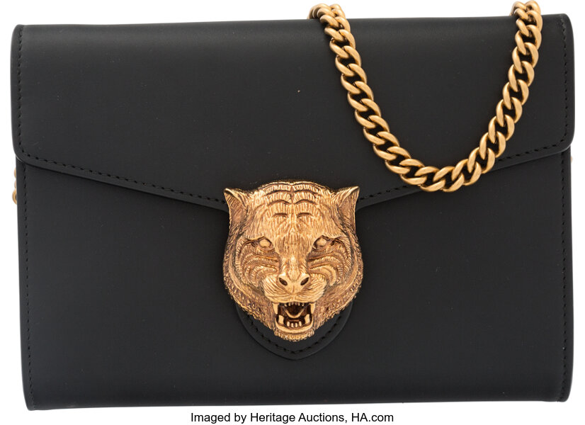 Gucci bag tiger head hot sale