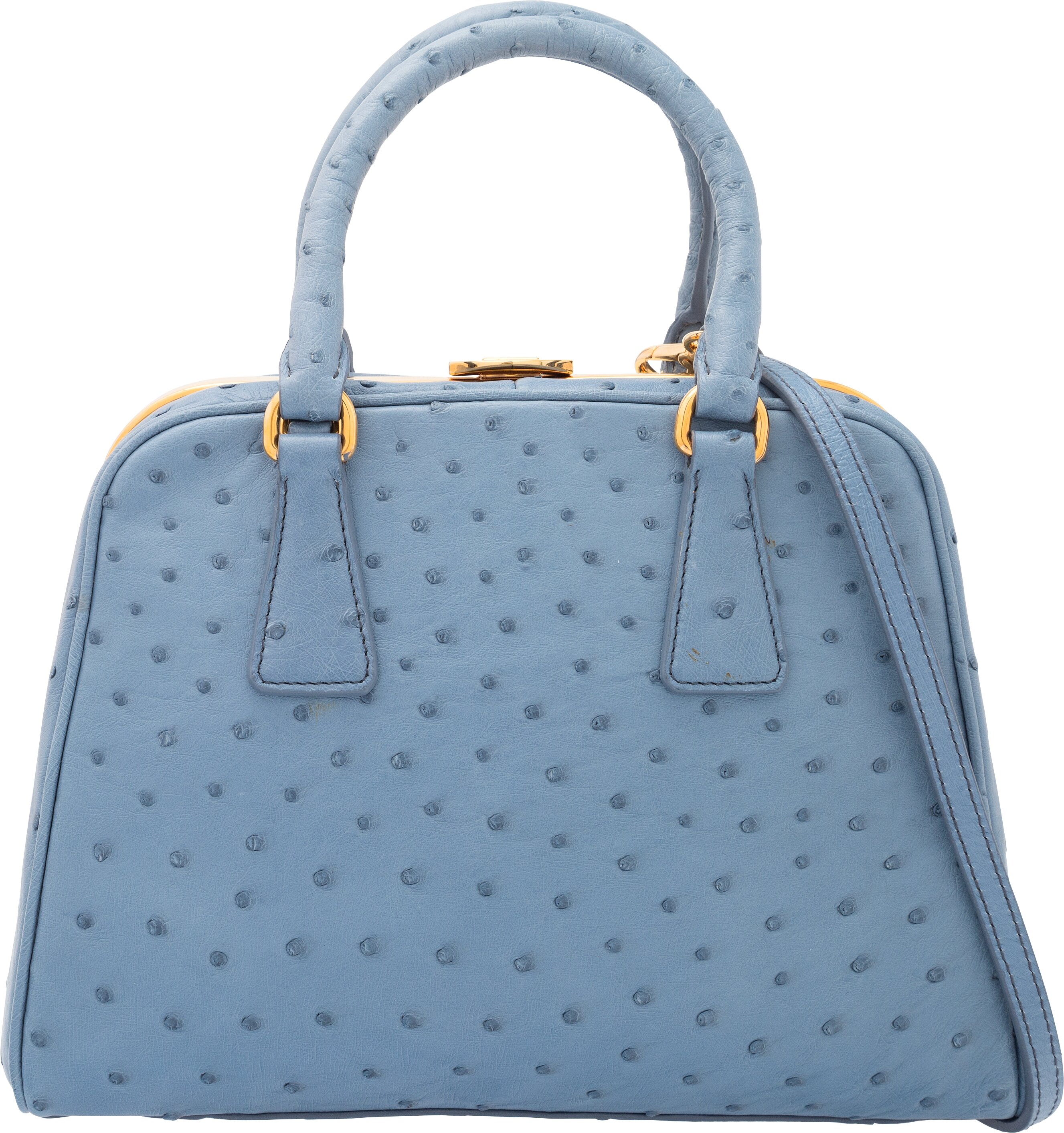 Prada, Bags, Prada Ostrich Skin Bag