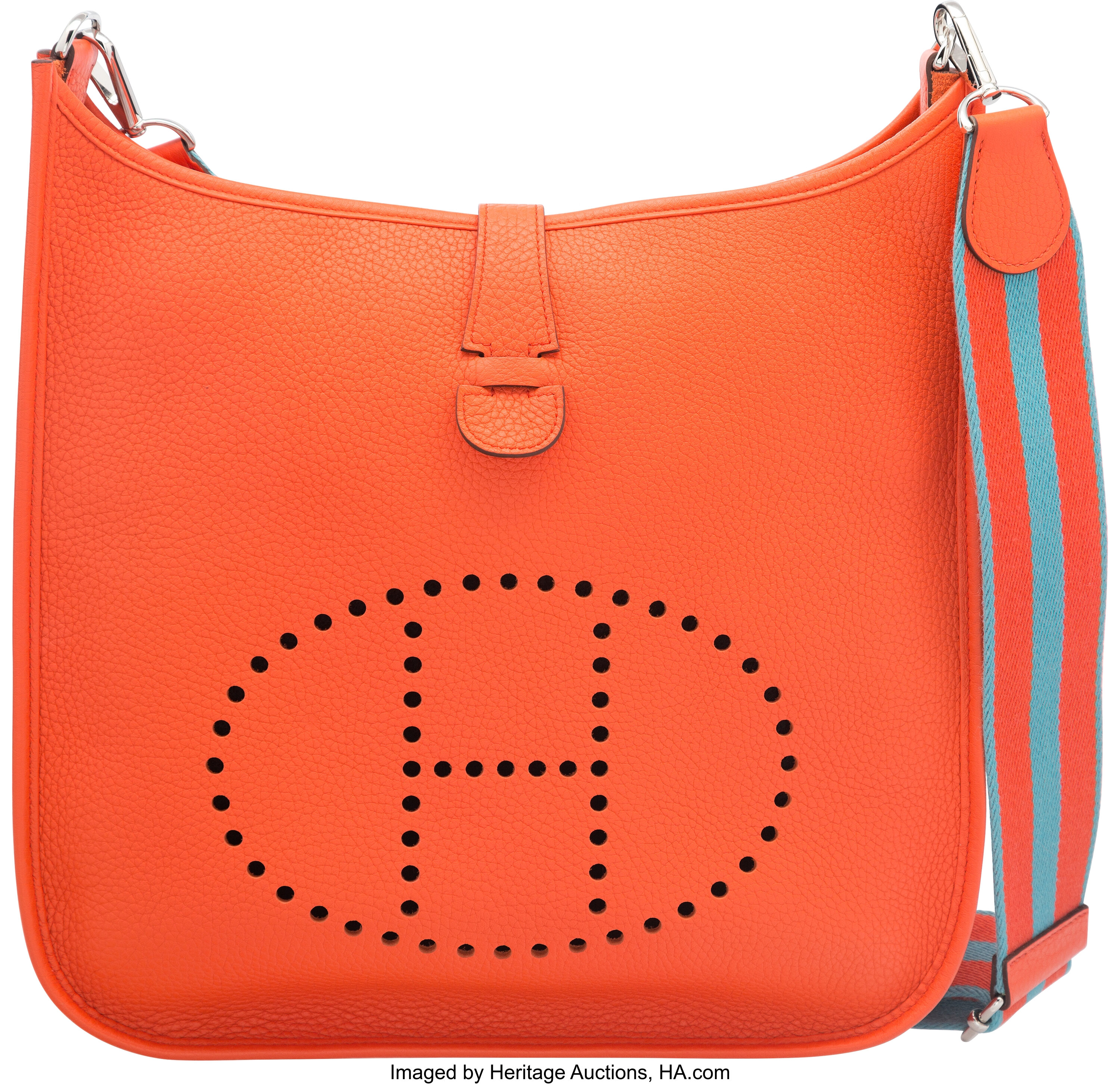 Sold at Auction: Hermes Evelyne III GM Bag