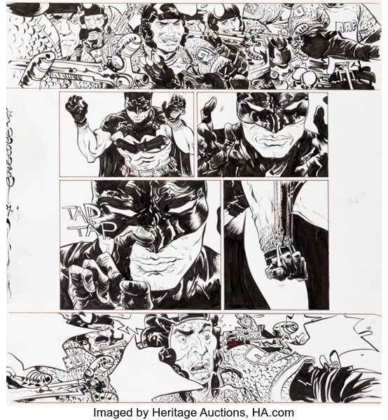 Paul Pope Batman: Year 100 #2 Story 44 Original Art (DC, | #92196 Auctions