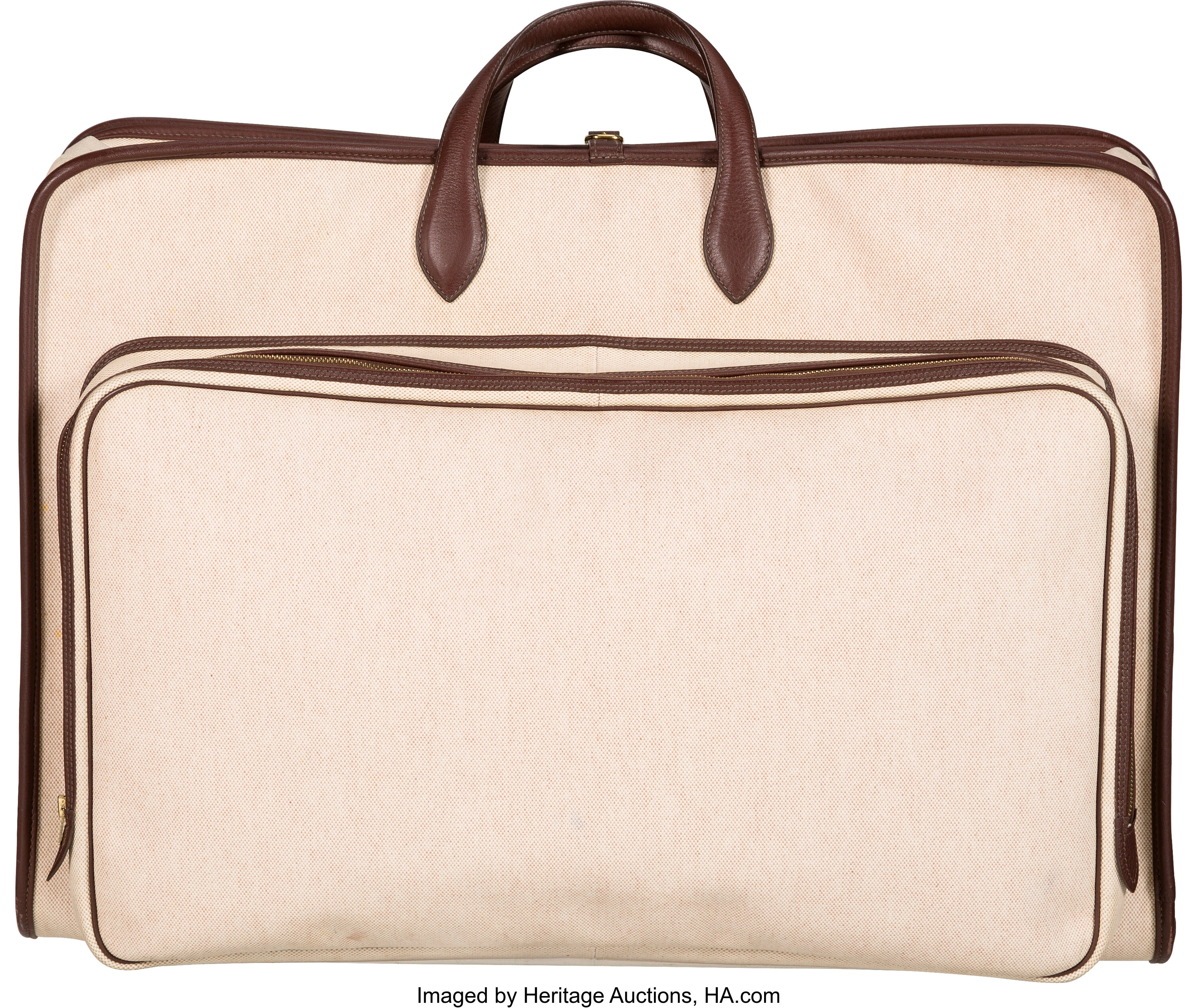 Luxury Leather Garment Bag @