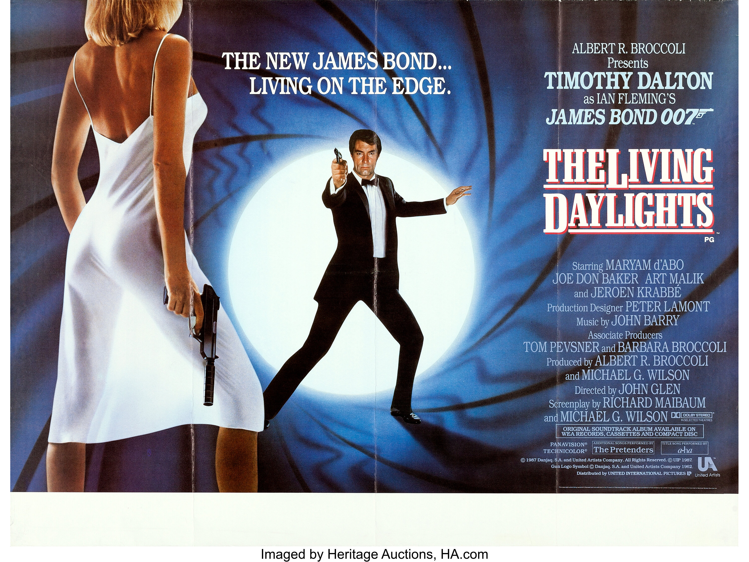 The Living Daylights (United Artists, 1987). British Quads (2) | Lot #86793 | Heritage Auctions