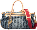 Louis Vuitton Cabas Raye Limited Edition Denim GM at 1stDibs