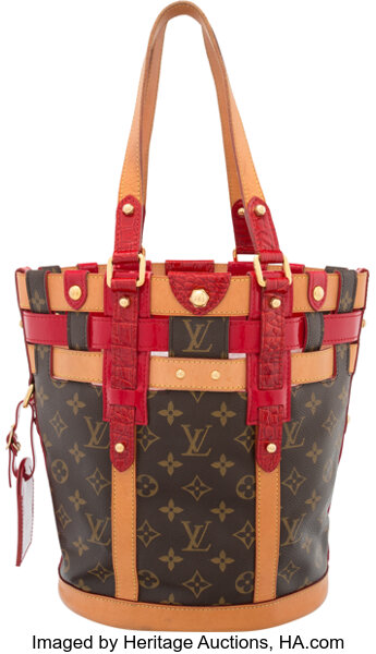 Louis Vuitton Vintage Monogram Rubis Neo Bucket Bag - Brown Bucket
