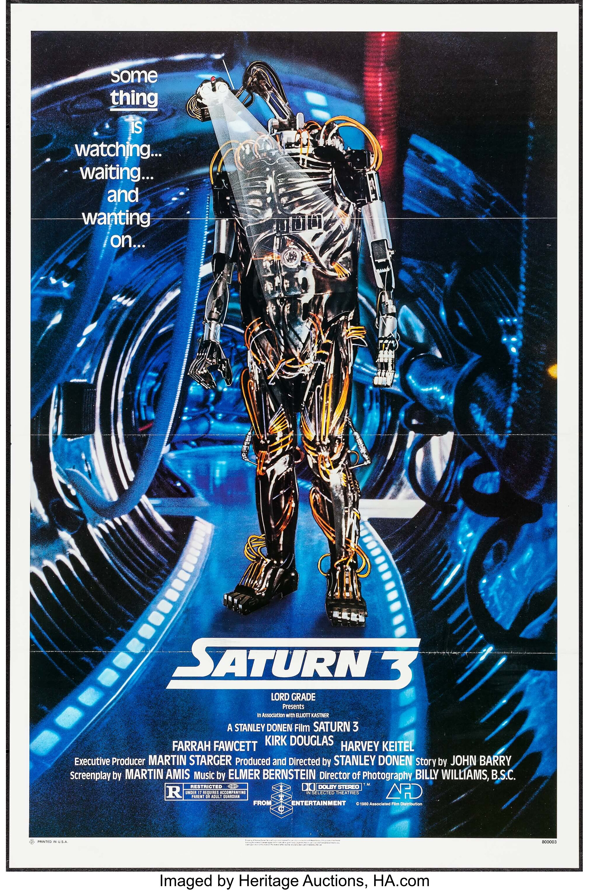 SATURN 3 (1980) Theatrical Posters  Best movie posters, Science fiction  movies, Sf movies