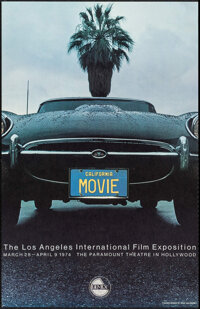 1981 - Los Angeles Film Festival - FILMEX Movie Poster 1981 21x31