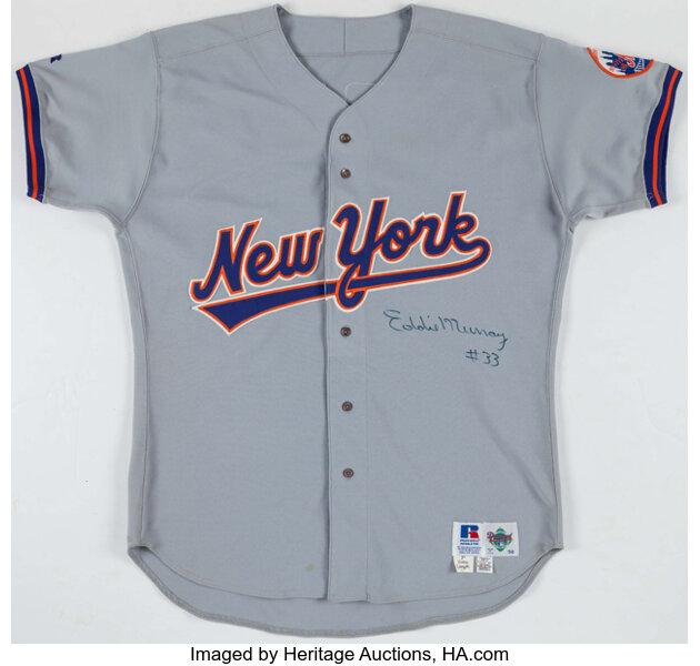 1990 Eddie Murray Game Worn Jersey. Baseball Collectibles, Lot #82189