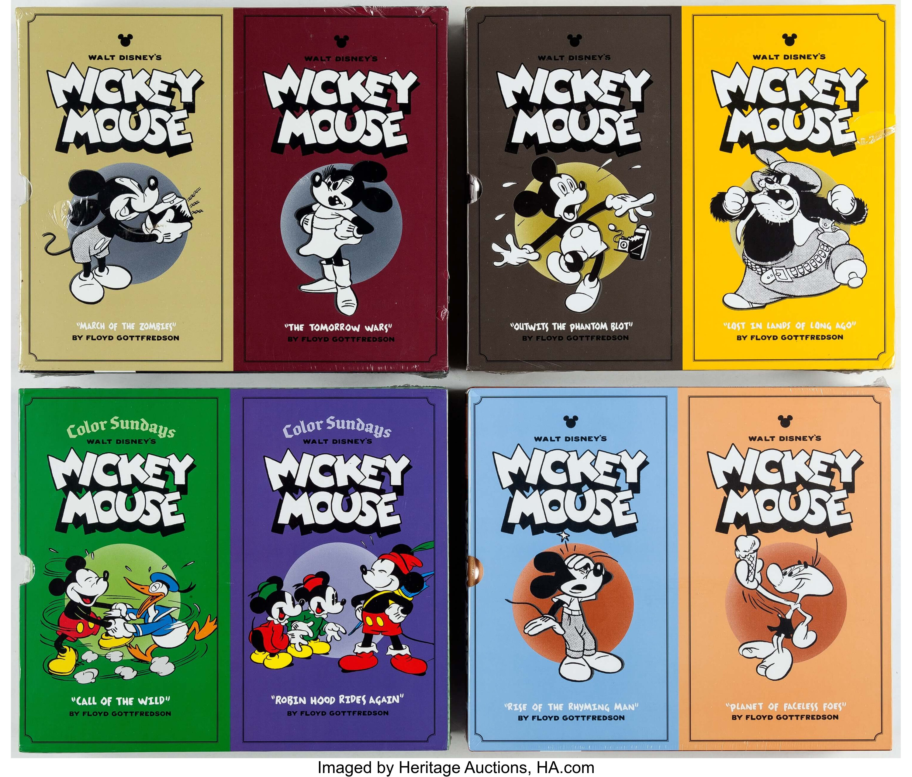 Walt Disney's Mickey Mouse Gottfredson Dailies Collector's Box ...
